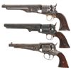 Image 2 : Three Antique Revolvers