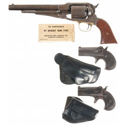 Three Remington Handguns