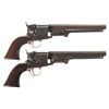 Image 1 : Two Colt Model 1851 Navy Percussion Revolvers