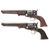 Image 2 : Two Colt Model 1851 Navy Percussion Revolvers