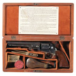 Cased Colt Model 1849 Pocket Percussion Revolver