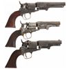 Image 1 : Three Percussion Revolvers