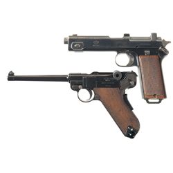 Two Semi-Automatic Pistols