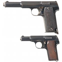 Two Astra Semi-Automatic Pistols