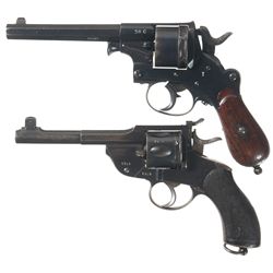 Two Double Action Revolvers