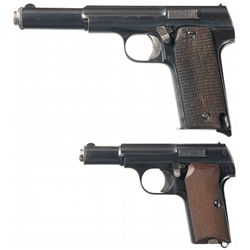 Two Astra Semi-Automatic Pistols