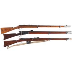 Three Military Longarms