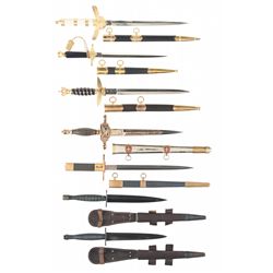 Seven Martial Daggers