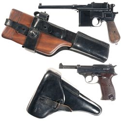 Two German Semi-Automatic Pistols