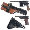 Image 1 : Two German Semi-Automatic Pistols
