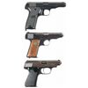 Image 2 : Three European Semi-Automatic Pistols