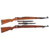Image 1 : Two Bolt Action Rifles