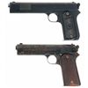 Image 1 : Two Colt Semi-Automatic Pistols