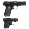 Image 2 : Two Colt Semi-Automatic Pistols