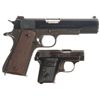 Image 2 : Two Colt Semi-Automatic Pistols