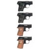 Image 2 : Collector's Lot of Four Colt Semi-Automatic Pocket Pistols