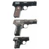 Image 2 : Three Colt Semi-Automatic Hammerless Pistols