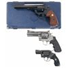 Image 1 : Three Colt Double Action Revolvers