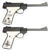 Image 2 : Two Browning Semi-Automatic Pistols with Cases and Original Shipping Boxes