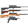 Image 1 : Collector's Lot of Three Savage Semi-Automatic Rifles and One Savage Pistol