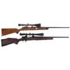 Image 1 : Two Bolt Action Rifles