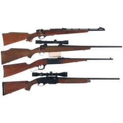 Four Sporting Rifles
