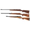 Image 2 : Three Remington Bolt Action Rifles