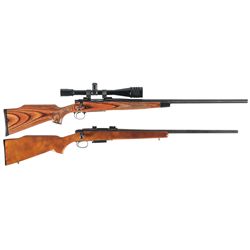 Two Remington Bolt Action Rifles