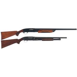 Two U.S. Marked Shotguns