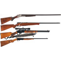 Four Sporting Long Guns