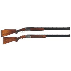 Two SKB Over/Under Shotguns