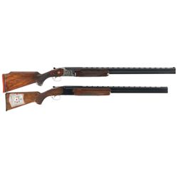 Two Miroku Over/Under Shotguns