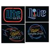 Image 1 : Four Miller Product Neon Beer Signs