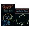 Image 1 : Four Miller Beer Neon Beer Signs