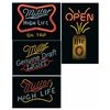 Image 1 : Four Miller Product Neon Beer Signs