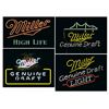 Image 1 : Four Miller Neon Beer Signs