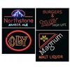 Image 1 : Four Various Neon Beer Signs