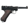 Image 2 : Mauser Blank Chamber Police Sneak Luger with Holster and Extra Magazine