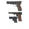 Image 1 : Three European Semi-Automatic Pistols