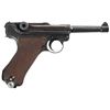 Image 2 : WWII Mauser "42" Code 1939 Dated Luger Pistol with Matching Magazine