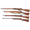 Image 2 : Four Bolt Action Rifles