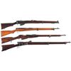 Image 1 : Four Bolt Action Martial Rifles