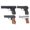 Image 1 : Four European Semi-Automatic Pistols