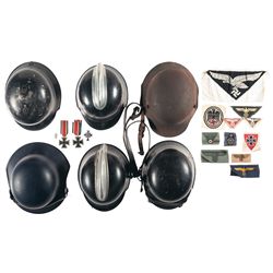 Nazi Helmets and Other Military Items