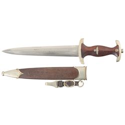 WWII Nazi SA Dagger with Sheath