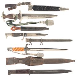 Four German Edged Weapons