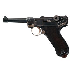 1908 Commercial DWM Luger Pistol