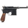 Image 2 : Mauser Model 1920 Red Nine Police Rework Broomhandle Semi-Automatic Pistol