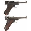 Image 2 : Two Luger Semi-Automatic Pistols