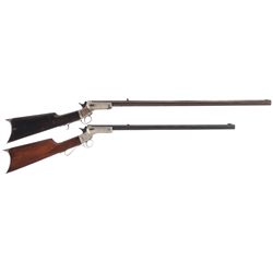 Two Stevens Tip-Up Rifles